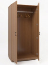 Шкаф для одежды (двухстворчатый) 860х520х1800 для общежития