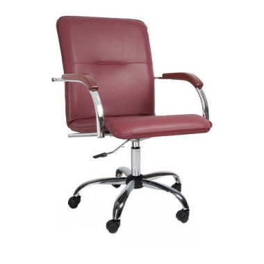 Кресло Самба крестовина GTP хром в кожзаме V &mdash; Аэлита