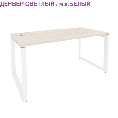 Стол рабочий руководителя на О-образном м/к &mdash; Аэлита