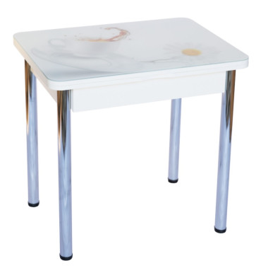 Стол раскладной Д29 с фотопечатью 800*600 (1200) h750 &mdash; Аэлита