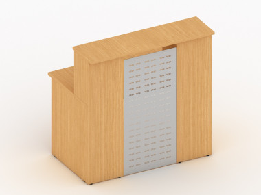 Стойка прямая Партнер 1400  Бук &mdash; Аэлита