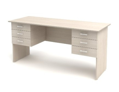 Стол 2-тумбовый 6 ящиков (1600х600х750) &mdash; Аэлита