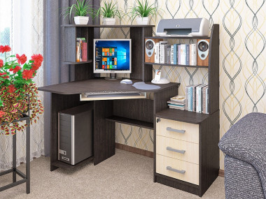 Стол компьютерный угловой СК-39  1290х1270х900 &mdash; Аэлита