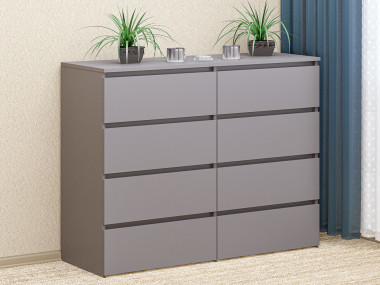 Комод широкий с ящиками К-23 930х1200х420мм — Аэлита