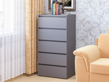 Комод высокий узкий с ящиками К-29 1155х600х420мм — Аэлита