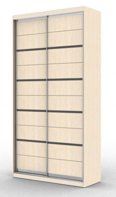 Шкаф-купе двухдверный без зеркал (модель 2.1.А) &mdash; Аэлита