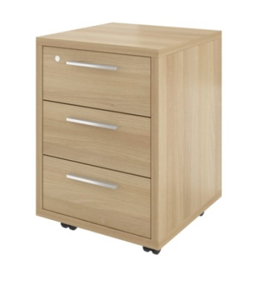 Тумба выкатная (3 ящика с замком) Дублин ДБ17 &mdash; Аэлита