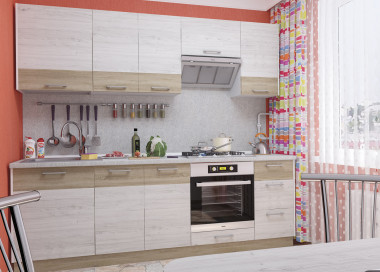 Кухня модульная "Николь-6"  2140х2400х600 &mdash; Аэлита