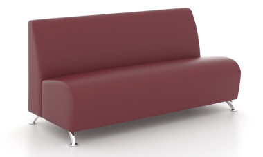 Прямой модуль Интер Хром 3-х местный &mdash; Аэлита