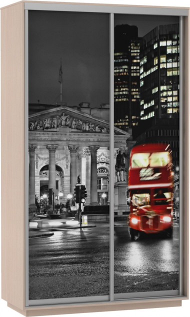 Шкаф-купе ХИТ  с фотопечатью 1200*600*2200  &mdash; Аэлита