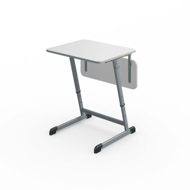 Стол ученический АЭЛИТА Аспект 1-местный регулируемый, плоскоовальная труба &mdash; Аэлита