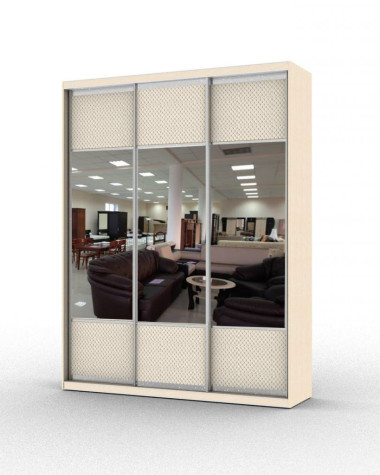 Шкаф-купе трехдверный с зеркальными фасадами (модель 3.6) &mdash; Аэлита
