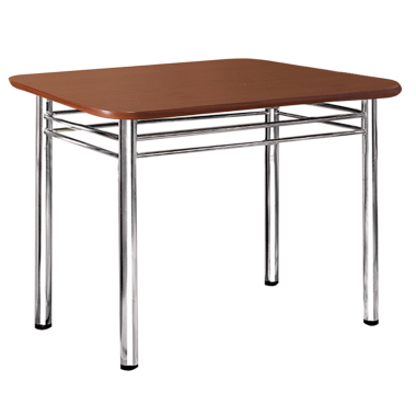 Стол &quot;Трилогия&quot; столешница пластик, хром — Аэлита