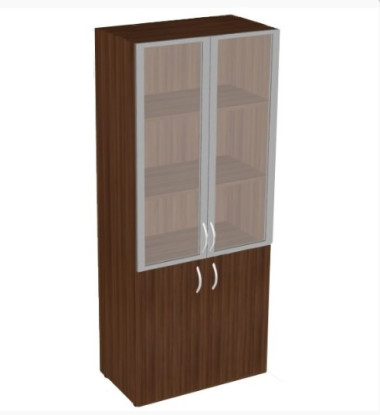 Шкаф комбинированный 800х450х1945  (без топа, матовый)  &mdash; Аэлита