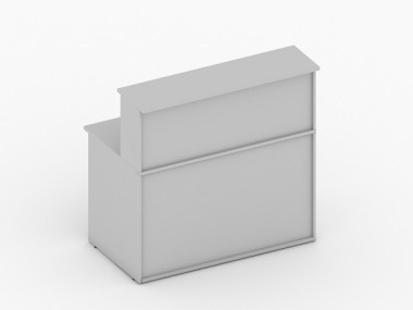 Стойка прямая 1200 Партнер (экран ДВПО) &mdash; Аэлита