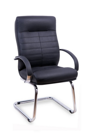 Конференц- кресло КОНСУЛ ХРОМ короткое &mdash; Аэлита